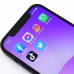 تطبيقات الهواتف الذكية ودورها في التسويق الإلكتروني - صورة رمزية لمجموعة من تطبيقات الهاتف المحمول